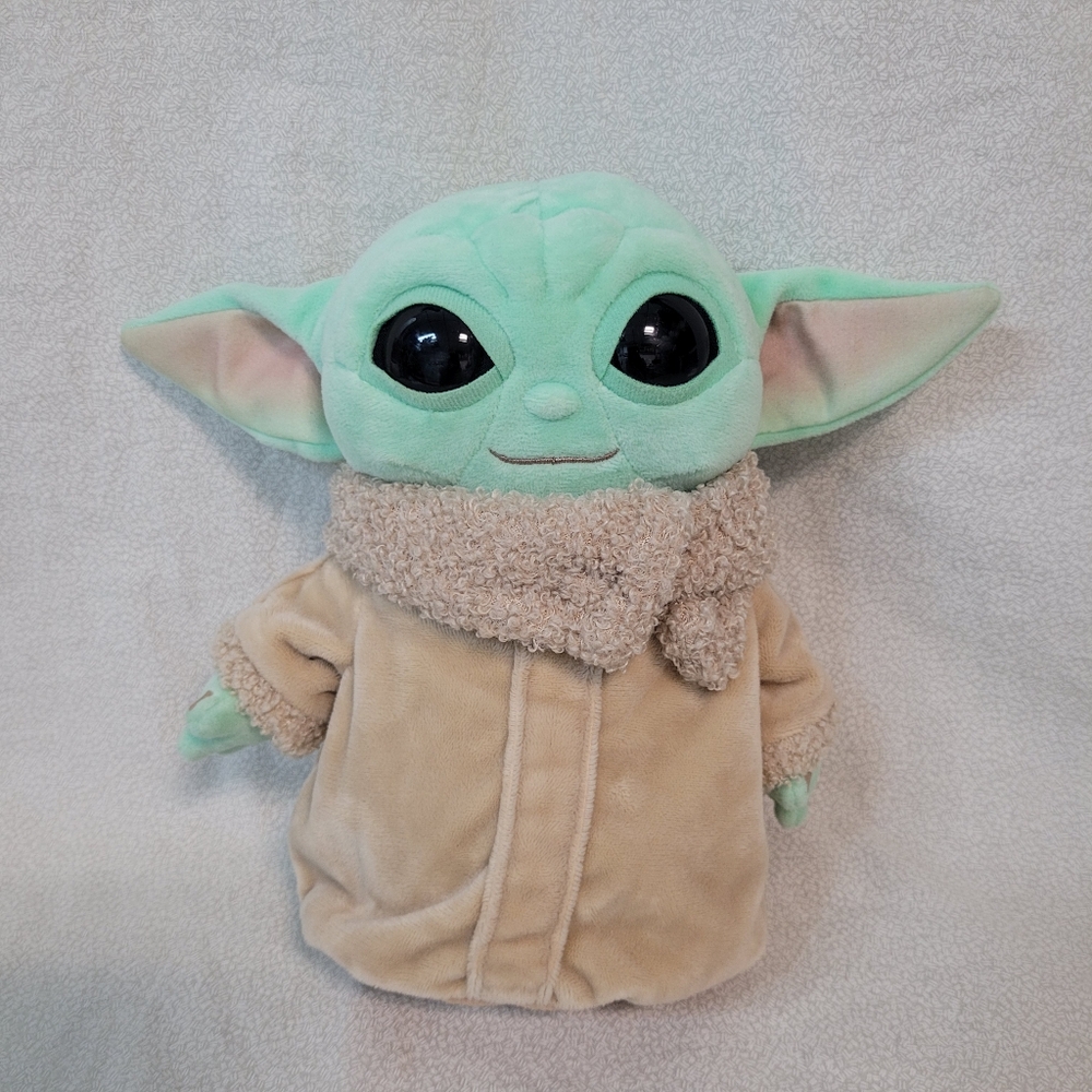 Star Wars Mandalorian Grogu The Child Baby Yoda Plush Soft Doll Figure 8" Mattel